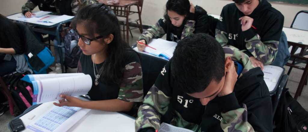 En septiembre comienzan las inscripciones para la secundaria en Mendoza 