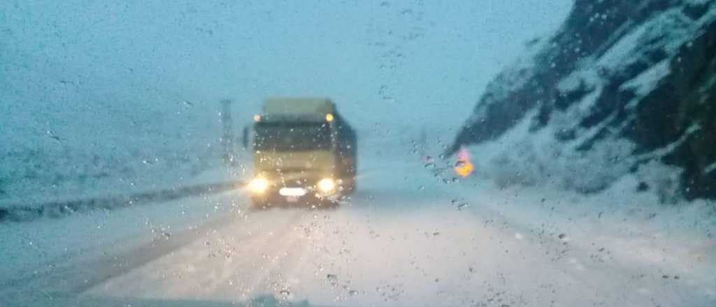 Finde helado: Alta Montaña con nevadas, viento blanco y lluvias en el sur