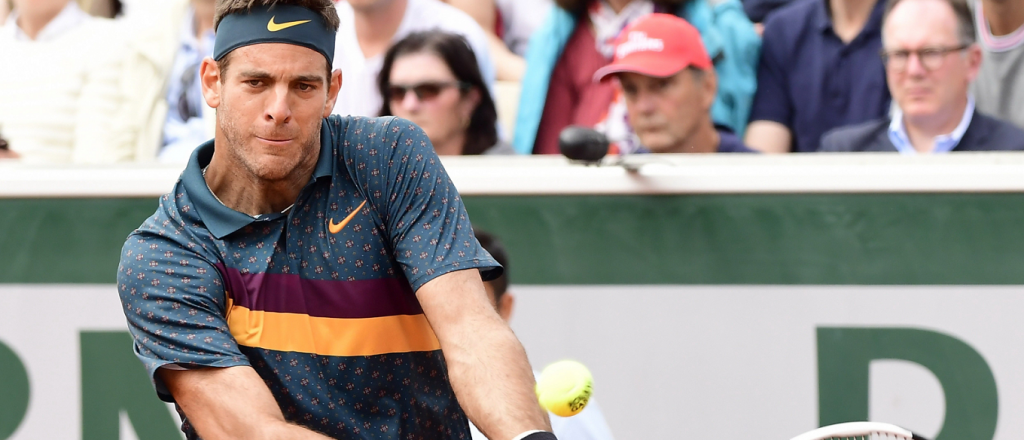 Del Potro aplastó a Thompson y sigue firme en Roland Garros