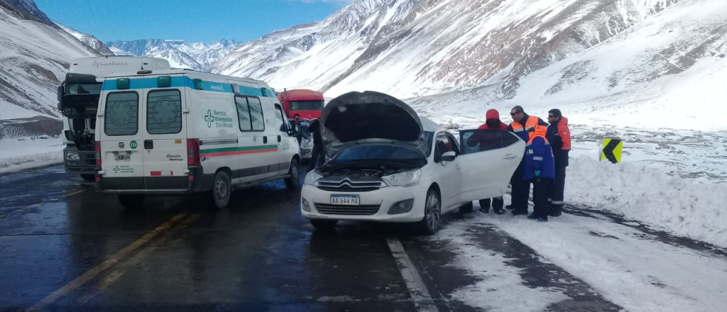 Un hombre chocó contra un camión en Alta Montaña y murió