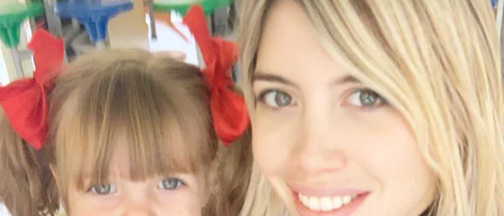 La tierna publicación de Wanda Nara junto a su hija Isabella