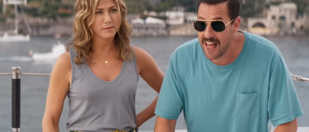 La última película de Adam Sandler y Jennifer Aniston, la más vista de Netflix