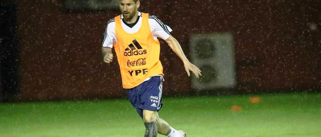 Scaloni perfila el equipo para el debut en la Copa América