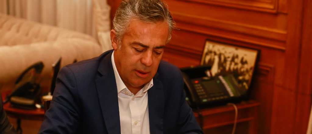 Cornejo quiere dejarle listo el Banco de Mendoza a Suarez