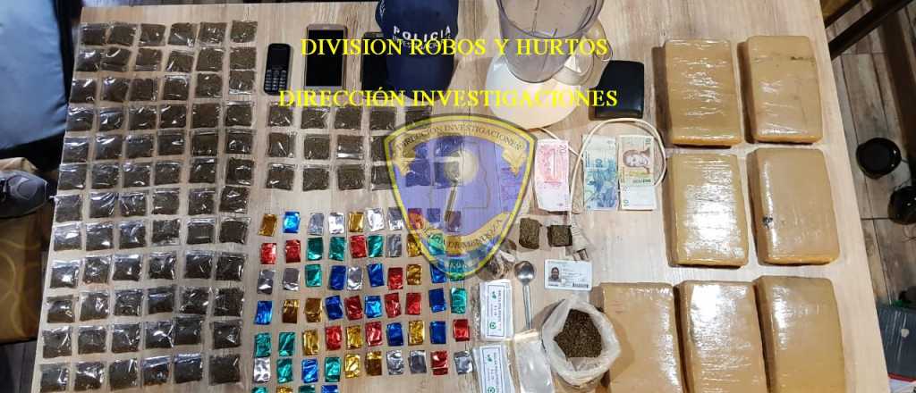 Secuestraron droga en Las Heras y detuvieron al vendedor