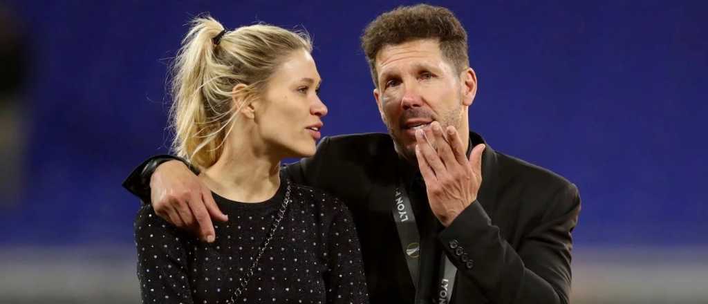 Las fotos de la boda secreta entre Carla Pereyra y Diego Simeone