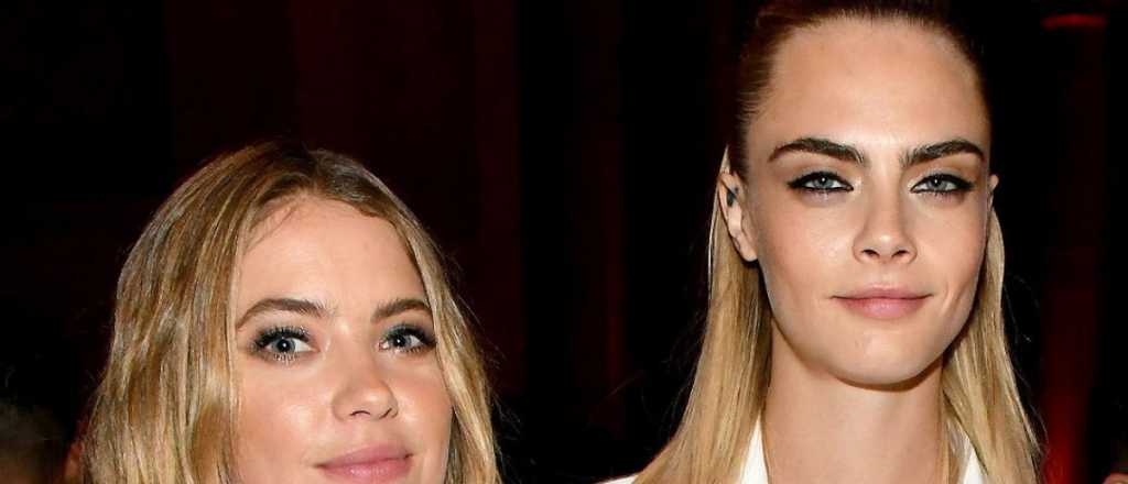 Cara Delevingne blanqueó a su novia con un "chape"