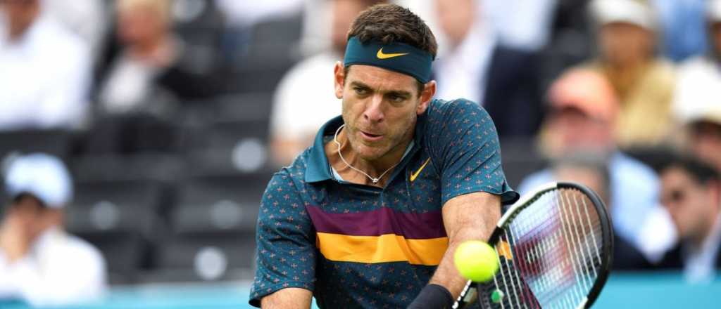 Del Potro fue operado por tercera vez en la rodilla que se lesionó en el 2018