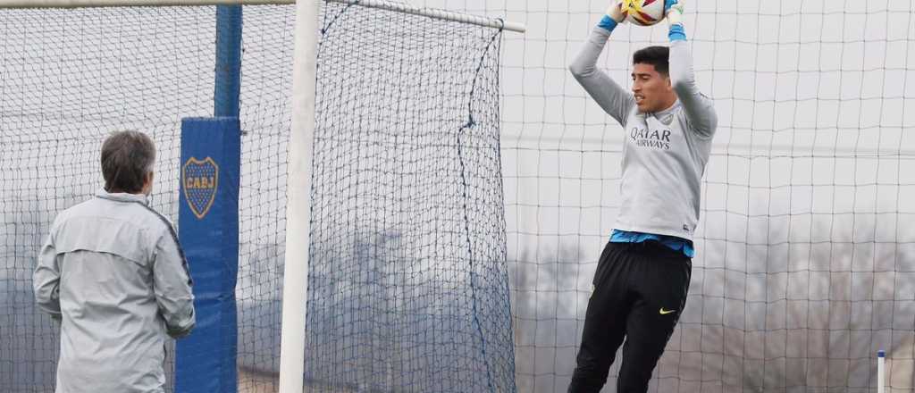 Una buena noticia para Boca: Andrada volvió a los entrenamientos