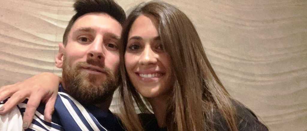 Antonela Roccuzzo recibió un regalo de San Valetin ¡y no fue de Messi!