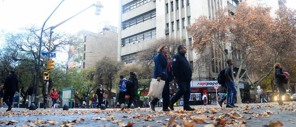 Sábado frío, con lluvia y nevadas en la cordillera de Mendoza