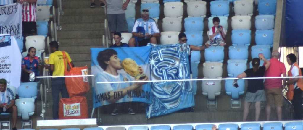 Así se vivió la previa de Argentina - Venezuela en el Maracaná