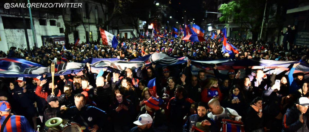 Fotos y videos: emocionante regreso de San Lorenzo a Boedo