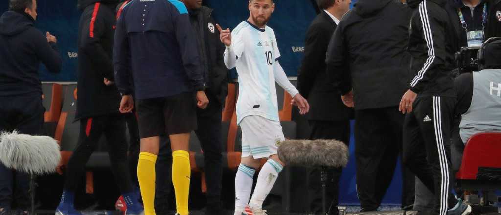 La foto más linda y más triste de la Selección en la Copa América