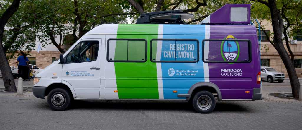 El Registro Civil Móvil está suspendido hasta el lunes