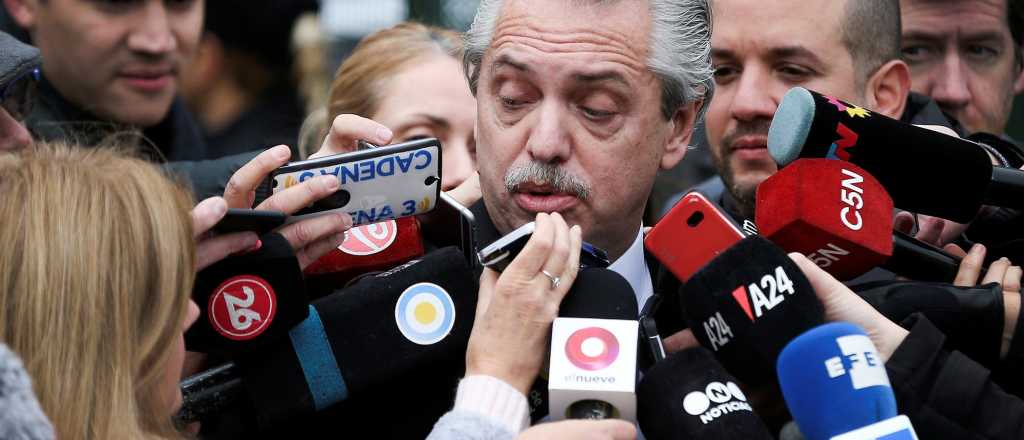 Encontronazos de Alberto Fernández con periodistas