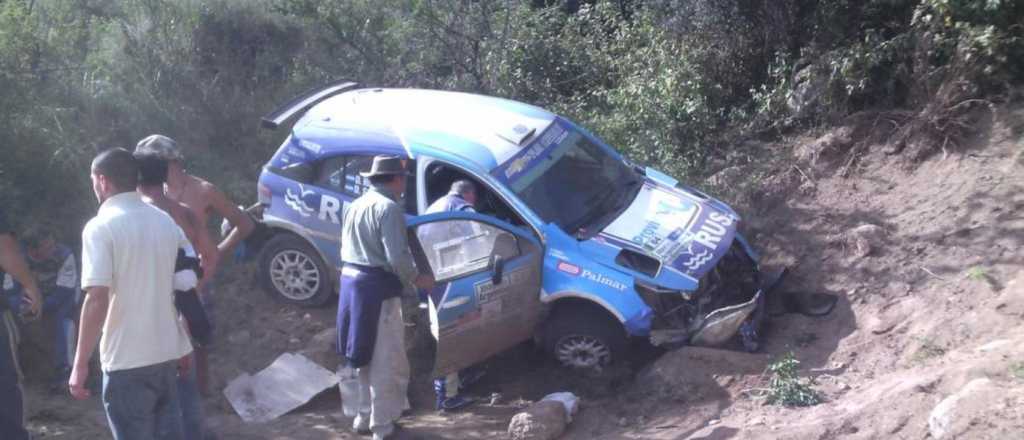 Video: Nalbandian se accidentó y su auto dio 4 tumbos