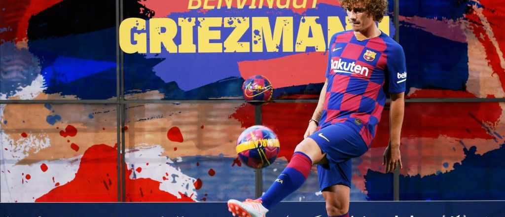 Presentaron a Griezmann: "Me hará feliz compartir un mate con Messi"