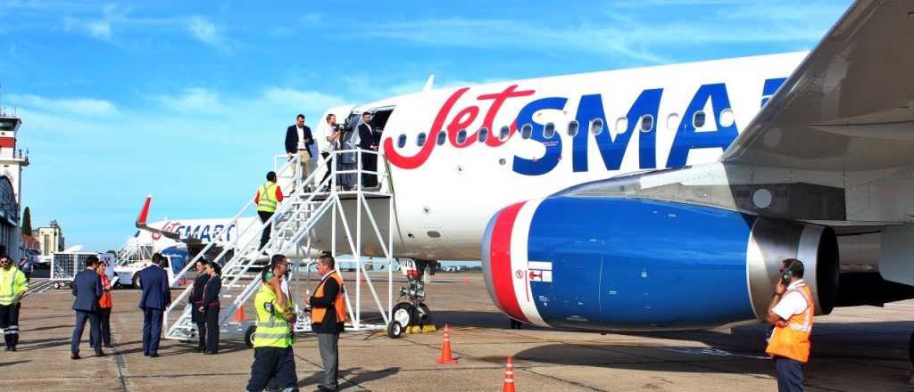 Desde el lunes JetSmart amplía el espacio aéreo de Mendoza