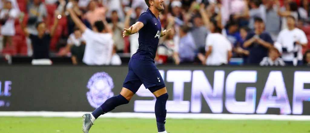 Video: el golazo de Kane a Juventus de mitad de cancha