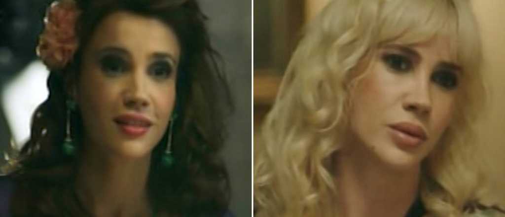 Celeste Cid debutó como Susana Giménez en "Monzón"