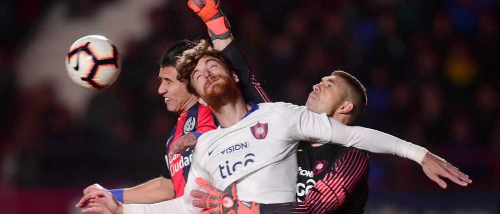 San Lorenzo no aprovechó el hombre de más e igualó ante Cerro Porteño