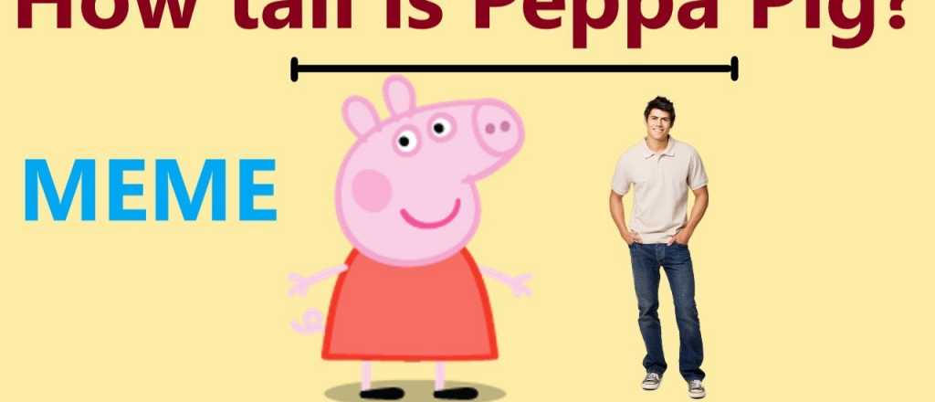  ¿Cuánto mide Peppa Pig? La pregunta que lidera Google y cosecha memes