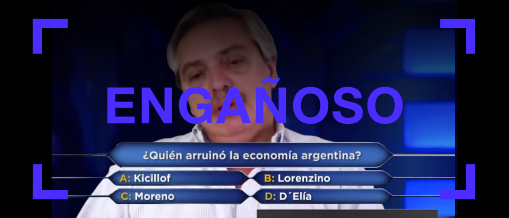 El video está manipulado, pero Alberto Fernández sí criticó a Kicillof en 2014