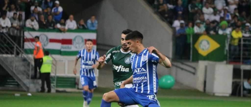 Godoy Cruz cayó "choreado" y goleado en Brasil