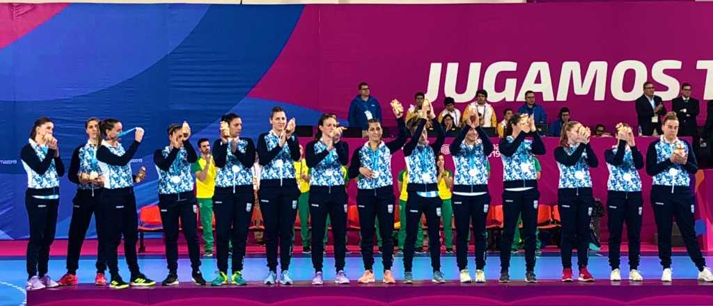 Balonmano: con la mendocina Sans, Argentina obtuvo la medalla de plata