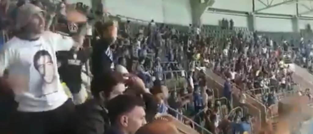 Video: en Brasil sorprendidos con la hinchada del Tomba