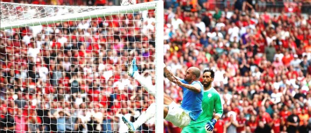 Video: Kyle Walker salvó al City de la derrota con una increíble pirueta