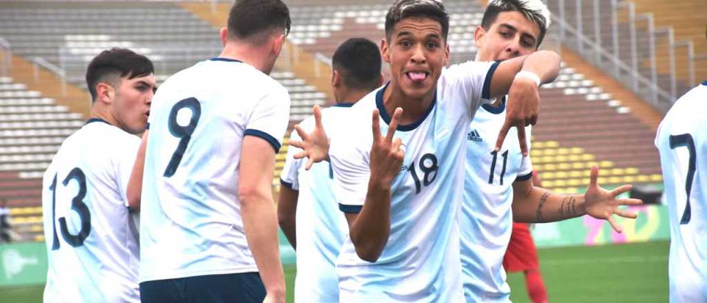 El golazo de un jugador del Tomba con la Selección en los Panamericanos