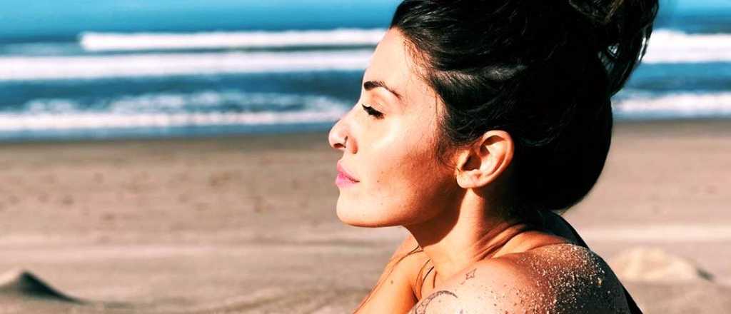 Ivana Nadal mostró un escotazo para despedirse de la playa