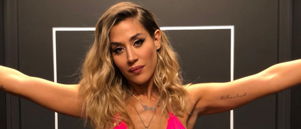 Jimena Barón, en la ducha, propuso un juego provocativo
