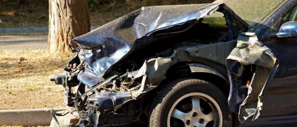 Un hombre chocó contra un árbol en ruta 40 en Las Heras y murió su madre