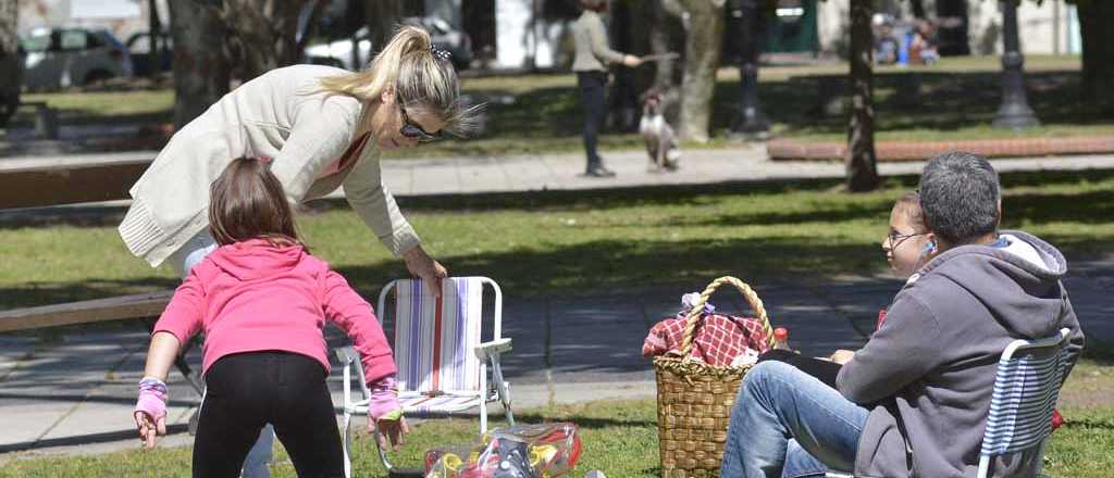 Tiempo primaveral y Zonda este fin de semana en Mendoza