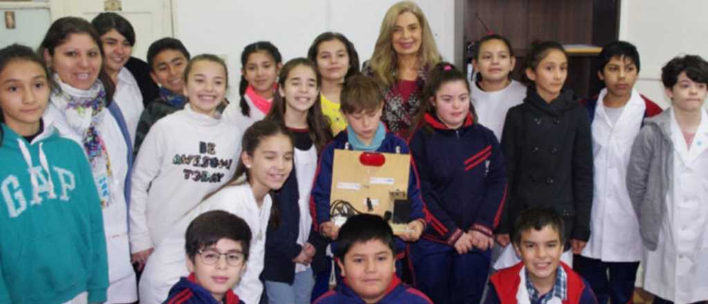 Alumnos de Malargüe crearon un sismoscopio para compañeros hipoacúsicos