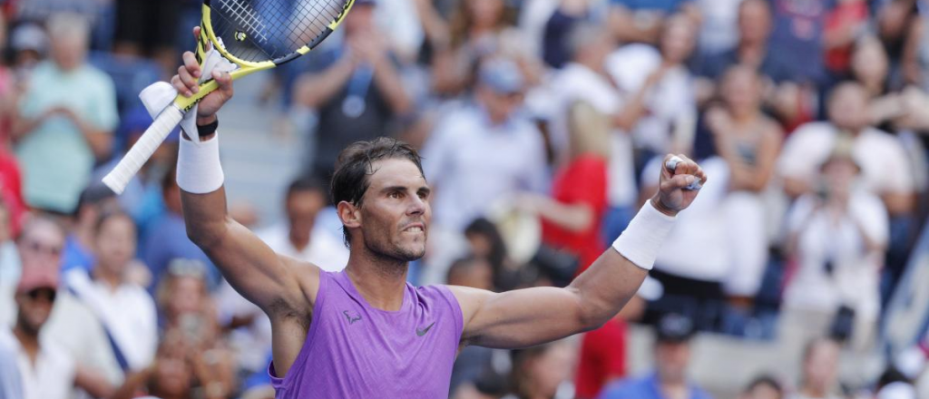 Rafael Nadal rescató a un nene aplastado por la multitud