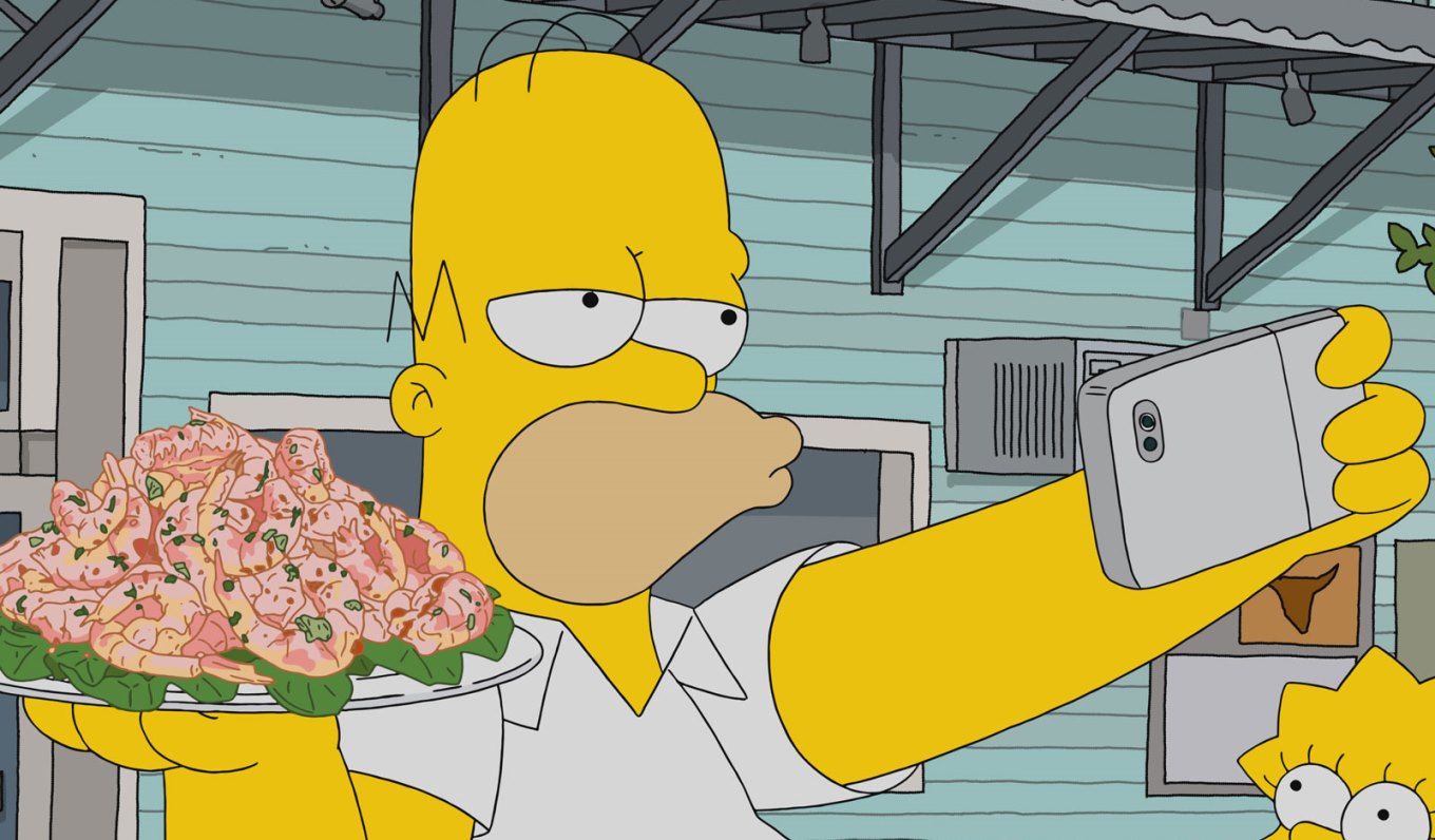 Arriba 65 Imagen Homero Simpson Comiendo Pastel Abzlocal Mx