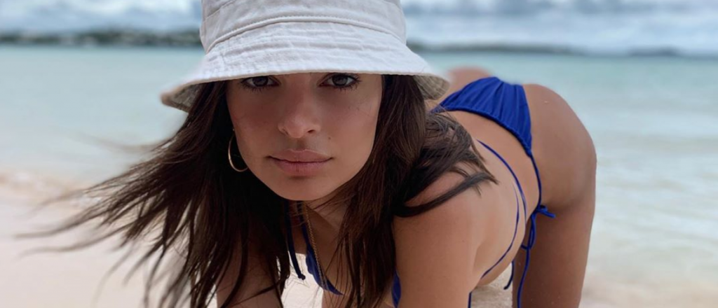 Emily Ratajkowski y un desnudo al borde de la censura