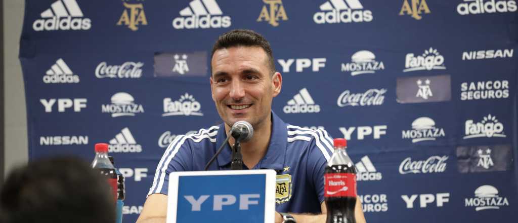 Qué dijo Scaloni tras el partido de la Selección