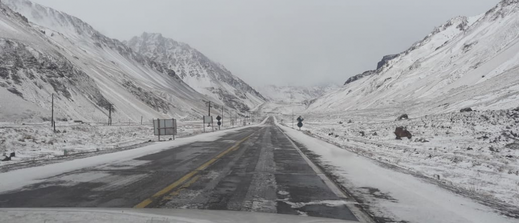 El paso a Chile está cerrado por niebla