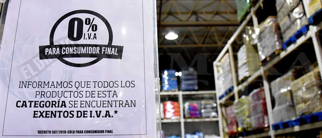 Llega el fin para los alimentos sin IVA