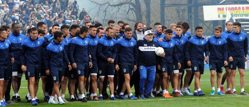 Maradona faltó al entrenamiento como DT de Gimnasia