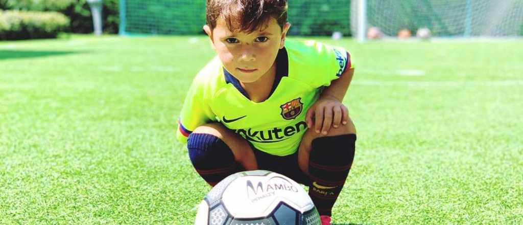 La foto de Mateo Messi que enloqueció a todos 