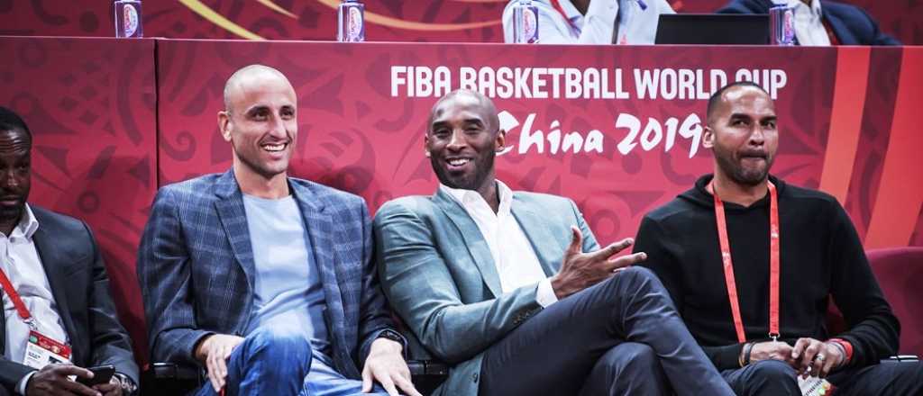 Ginóbili viajó China para ver la semifinal Argentina-Francia