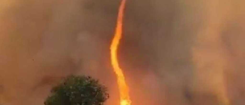 Lo que faltaba en Brasil: tornados de fuego siembran pánico en la gente