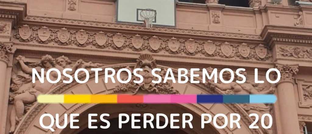  Memes, peleas y grieta por el aro de básquet en Casa Rosada