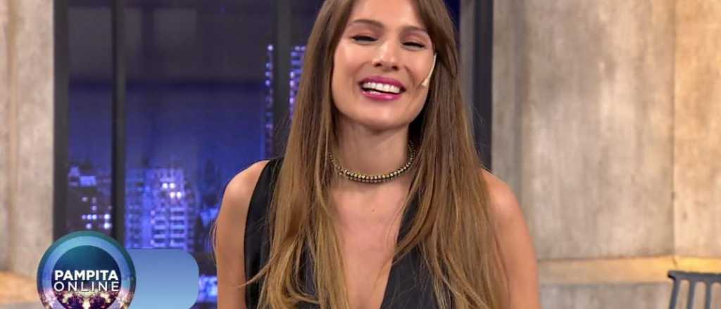 Video: la reacción de Pampita al ser consultada por Vicuña y la China